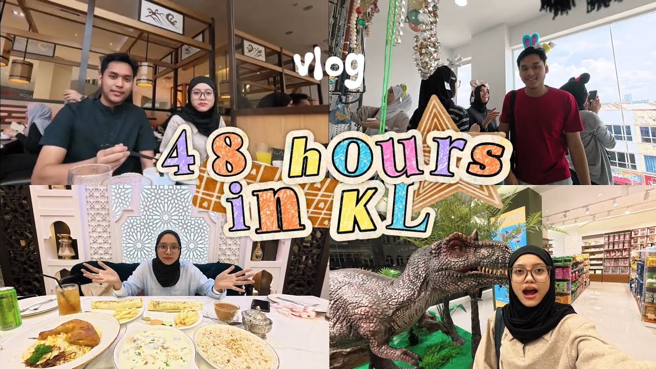 KL in 48 hours 🍟🥩🛍️ | 🇲🇾 | Cloudy Merayau EP01