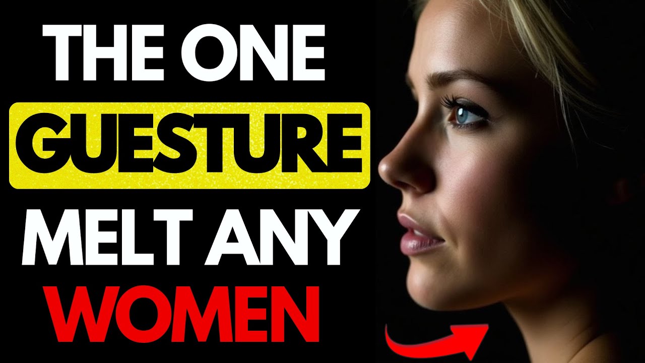 The Manly Gesture That Melts Any Woman and Almost Nobody Uses! | Female Psychology | Stoicism