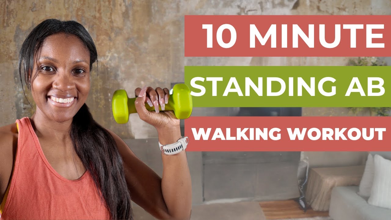 10 Minute Standing Ab Walking Workout