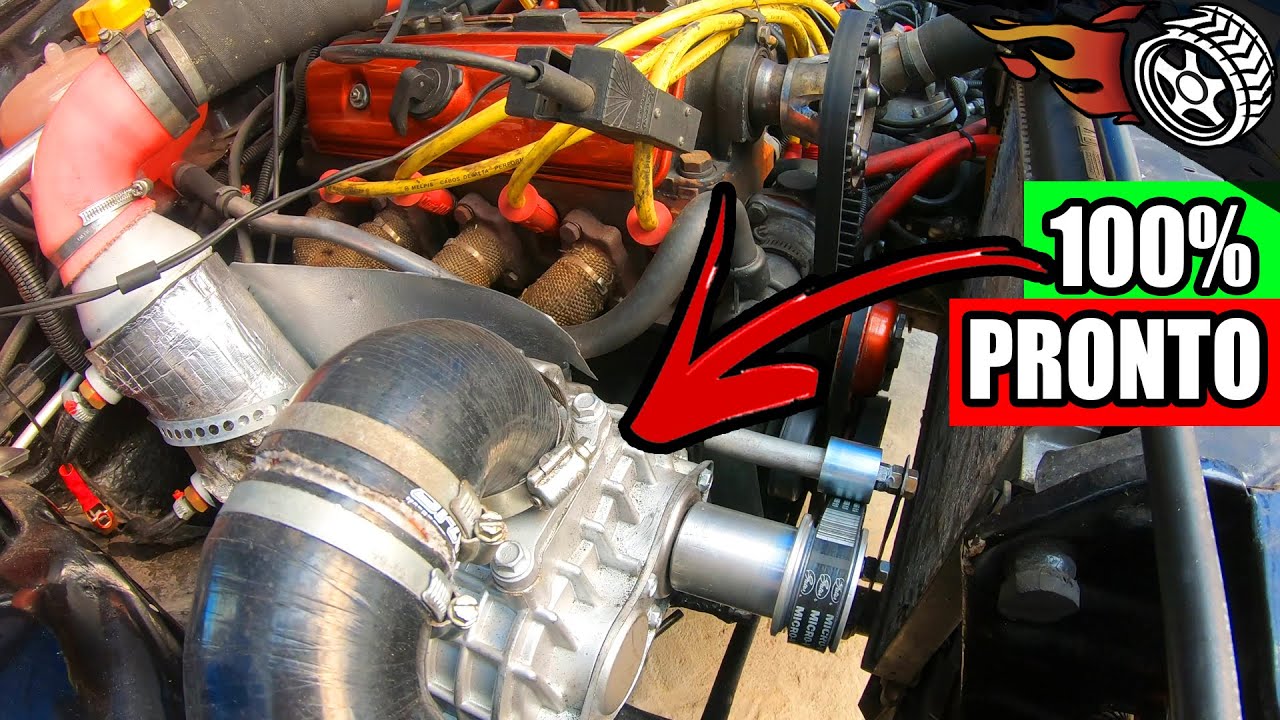 Toda modificação para instalar o Supercharger AMR500 - Milan Dark
