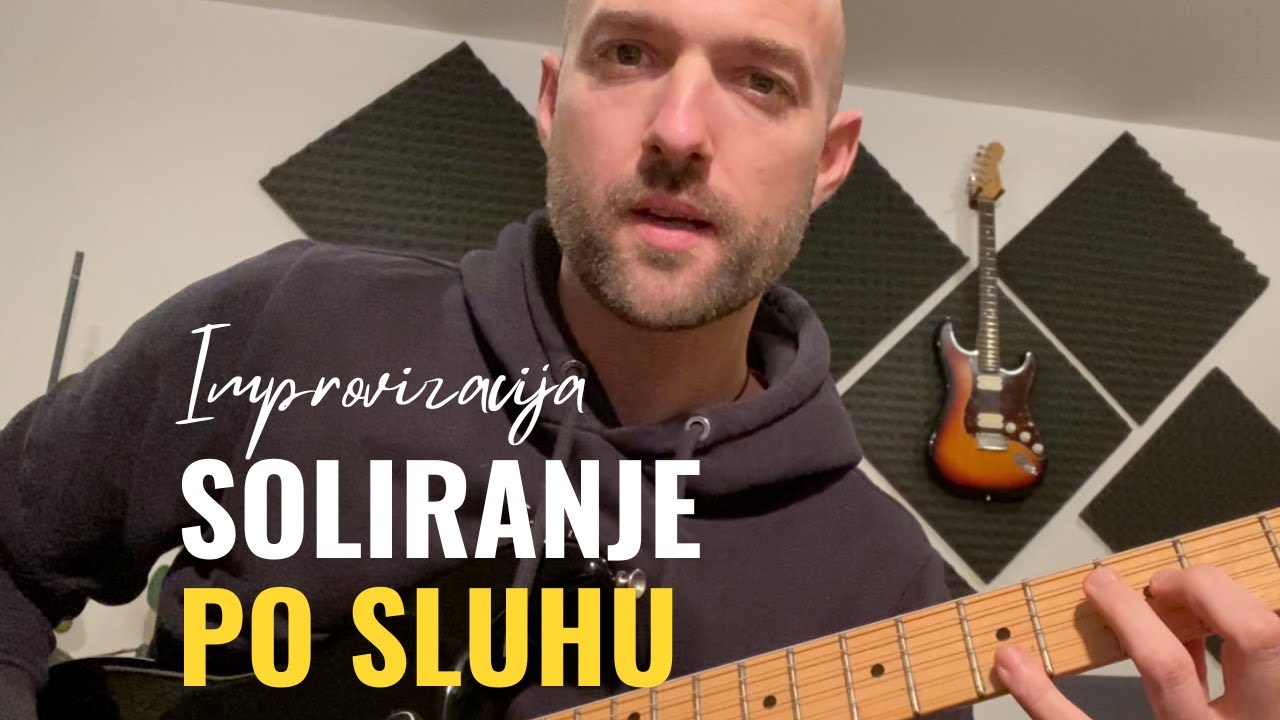 Mali uzorci za vježbanje sluha i nota na vratu gitare