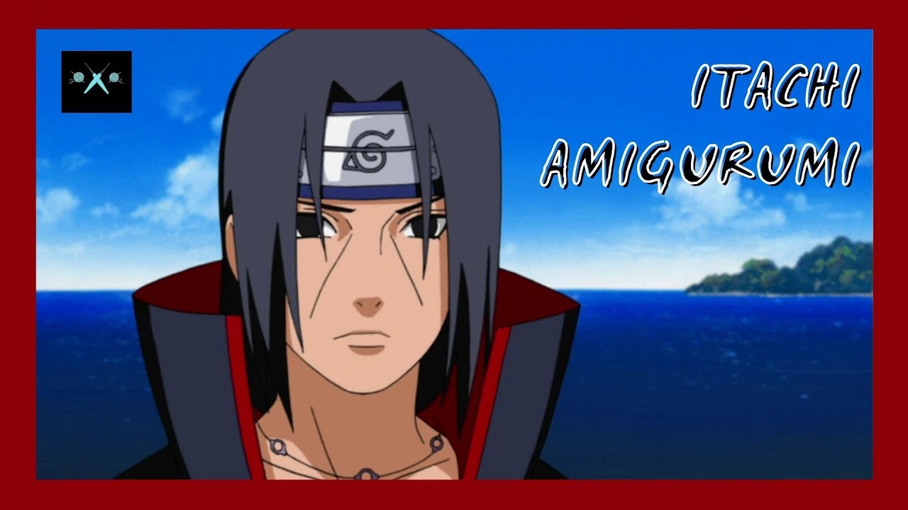 ITACHI Uchiha 🦉 Tutorial AMIGURUMI en español paso a paso (crochet naruto) (1)