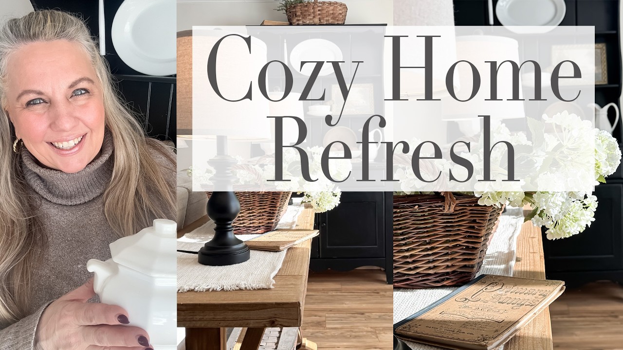 A Warm & Cozy Living Room | Decorating at Home