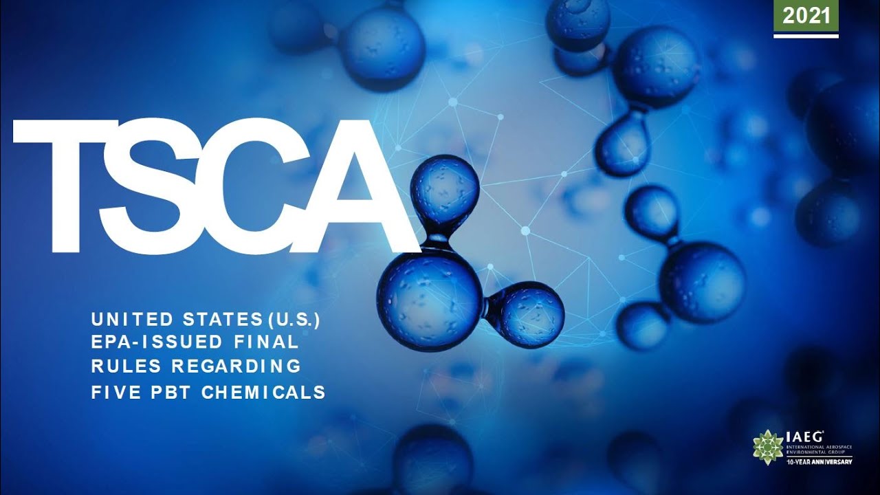 IAEG TSCA PBT Rule Webinar