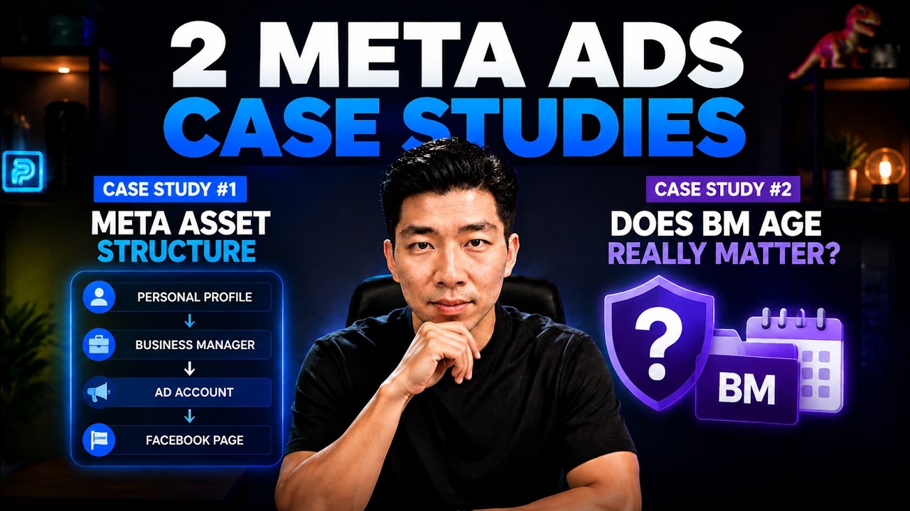 Real Meta Ads Case Studies: Asset Structure+BM Age Myth