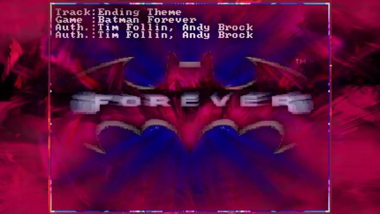 Batman Forever OST Flac Audio OST Sega Genesis Music バットマン フォーエヴァー