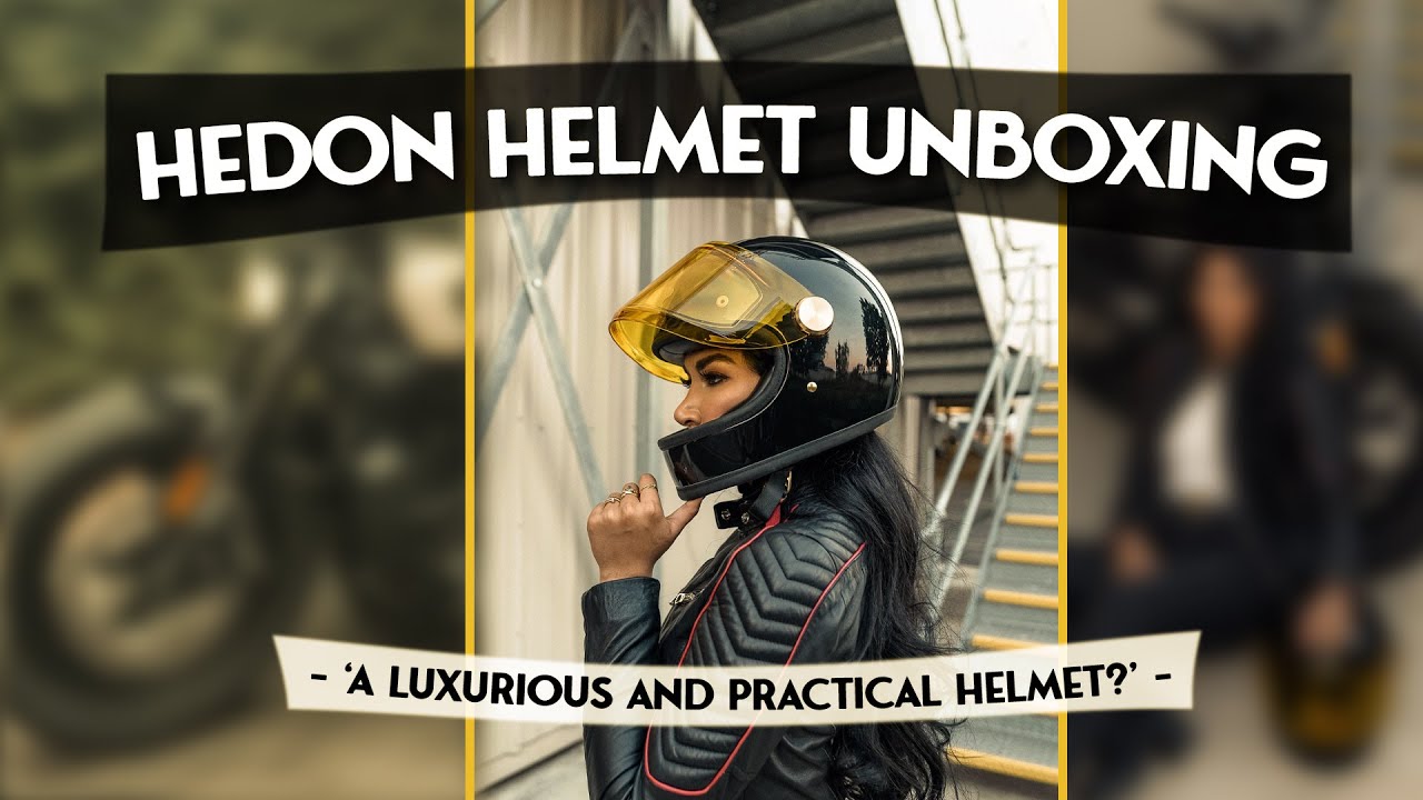 LUXURY HEDON BIKER HELMET UNBOXING & REVIEW! #hedon #harleydavidson #harleydavidsonsportsters