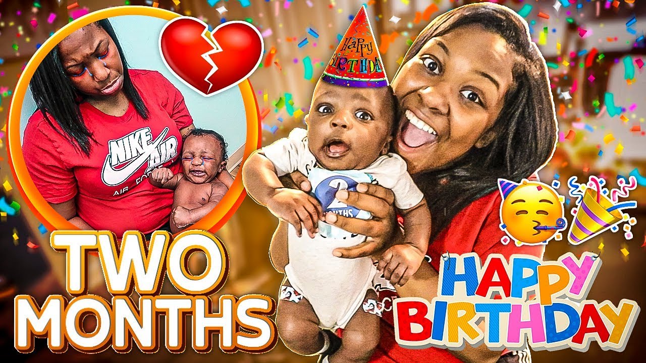 BABY KASEN 2 MONTHS BIRTHDAY PARTY!