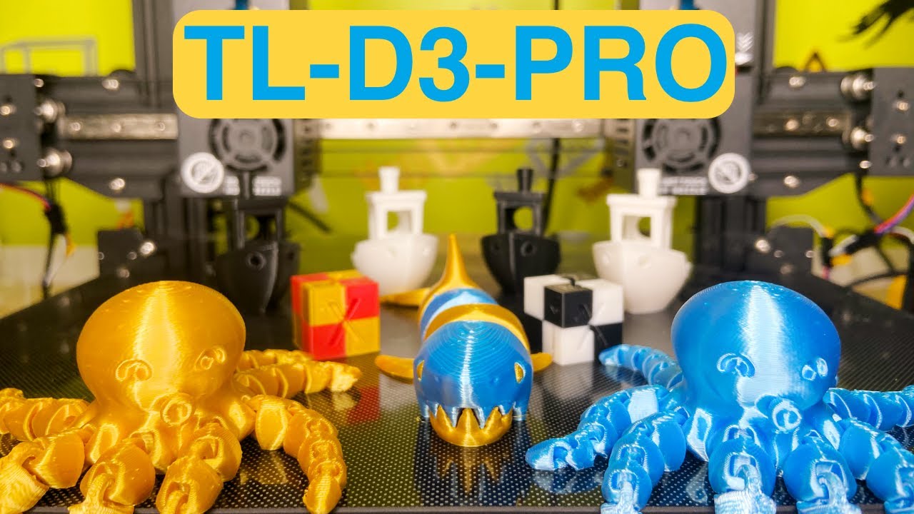 CETTE IMPRIMANTE VA VOUS SURPRENDRE !!!! (TL-D3-PRO)