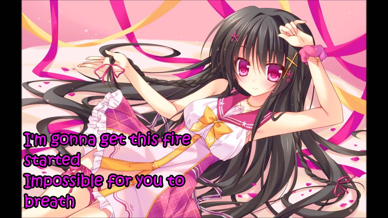 Nightcore Pyromania (Female version)