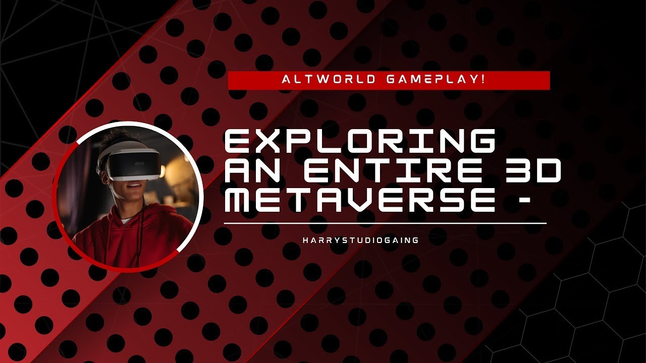 Exploring an Entire 3D Metaverse -  ALTWorld Gameplay! 