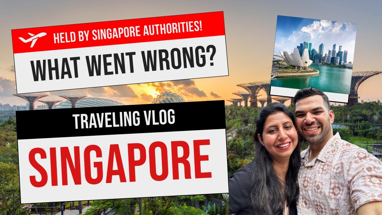 Singapore Welcomed Us Like THIS! 😲 | Airport + Immigration | Vlog-37 | Part-1 | Episode-1