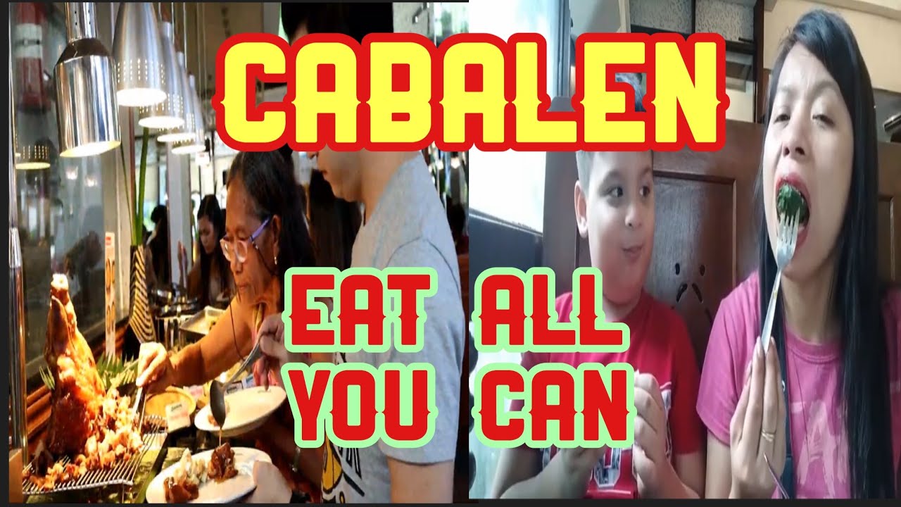 CABALEN EAT ALL YOU CAN | MARKET MARKET | MUKBANG
