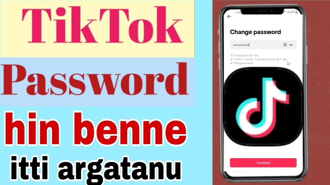 Akkata password Tiktok itti jijjiratanu How to change tik tok password @huseenofficial