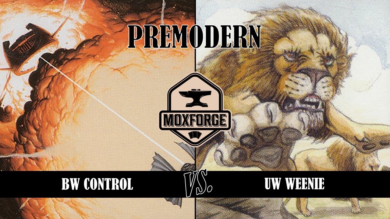 🇬🇧 Premodern: BW Control vs. UW Weenie