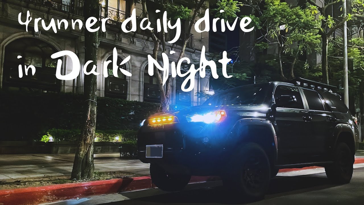 Toyota 4runner TRD Pro：暗夜巨獸