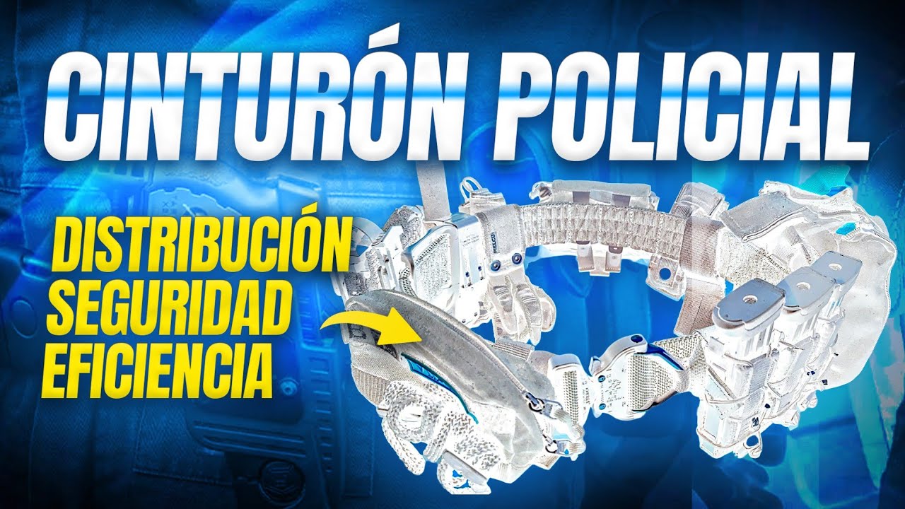 Cinturón policial: consejos y distribución de material