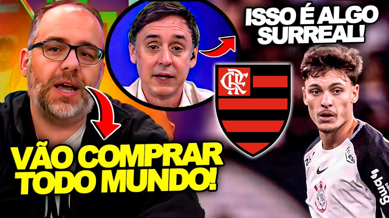 MÍDIA PAULISTA ESTÁ EM CHOQUE! FLAMENGO VAI TIRAR BIDON DO CORINTHIANS E DOMINAR FUTEBOL BRASILEIRO
