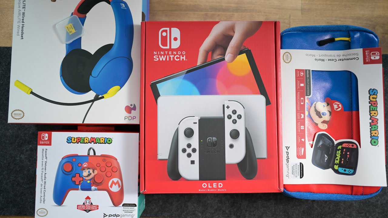 NINTENDO SWITCH OLED UNBOXING 2023!