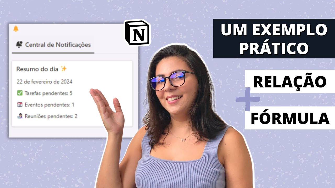 Minha Central de NOTIFICAÇÕES no Notion (passo a passo com Fórmulas)