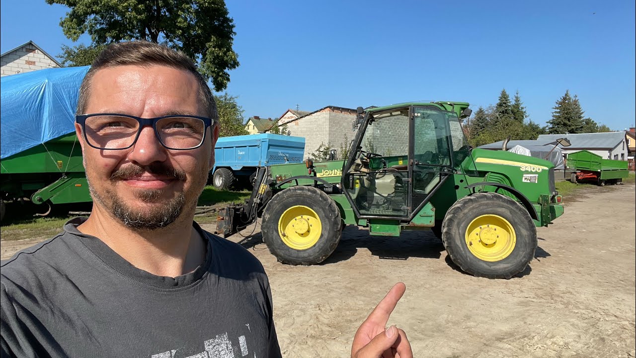 Nowy nabytek ładowarka teleskopowa John Deere 3400
