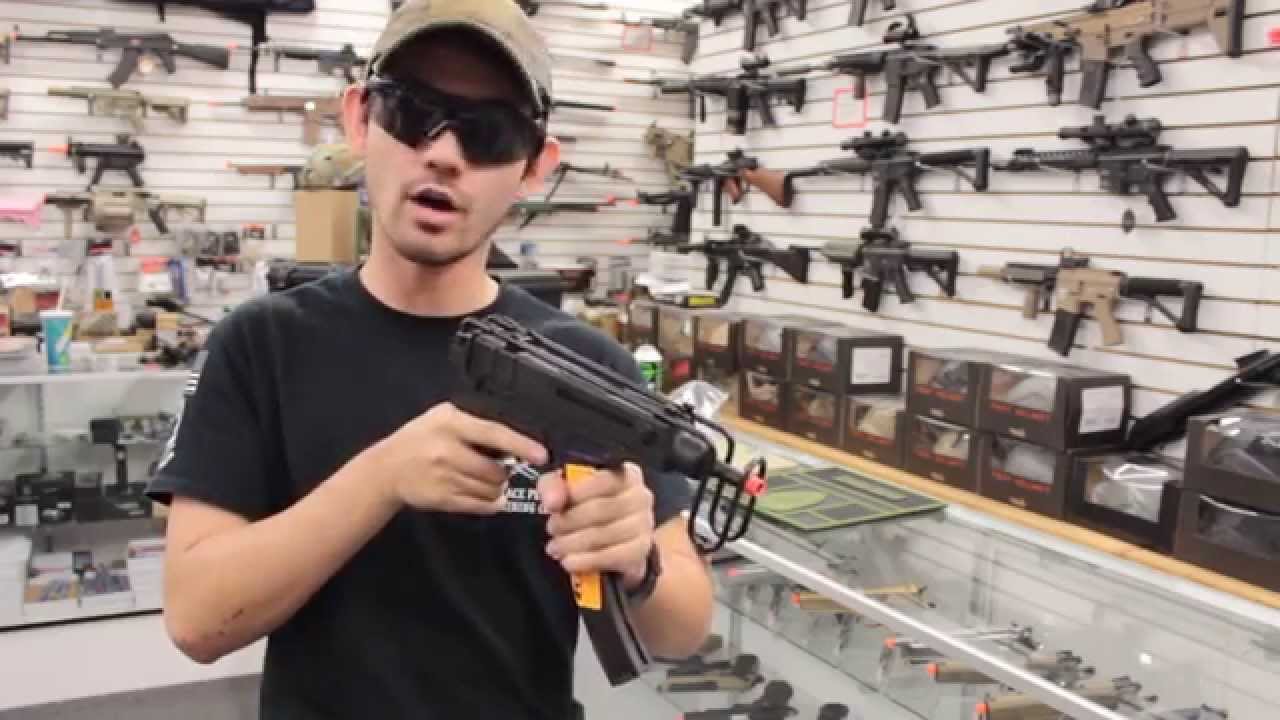 KWA KZ.61 Scoprion Gas SMG Review and Shooting - Airsofnmore.com