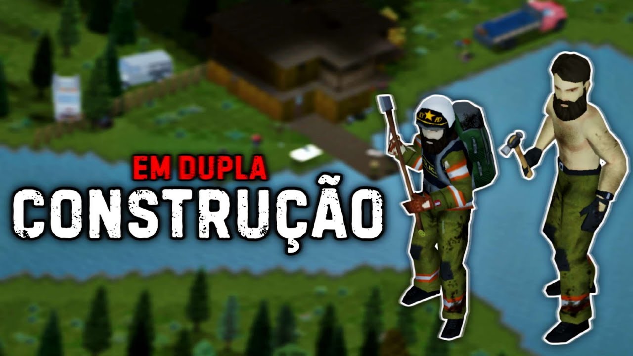 CONSTRU&Iacute;MOS UMA FAZENDA NO MEIO DA FLORESTA!!! - PROJECT ZOMBOID #6