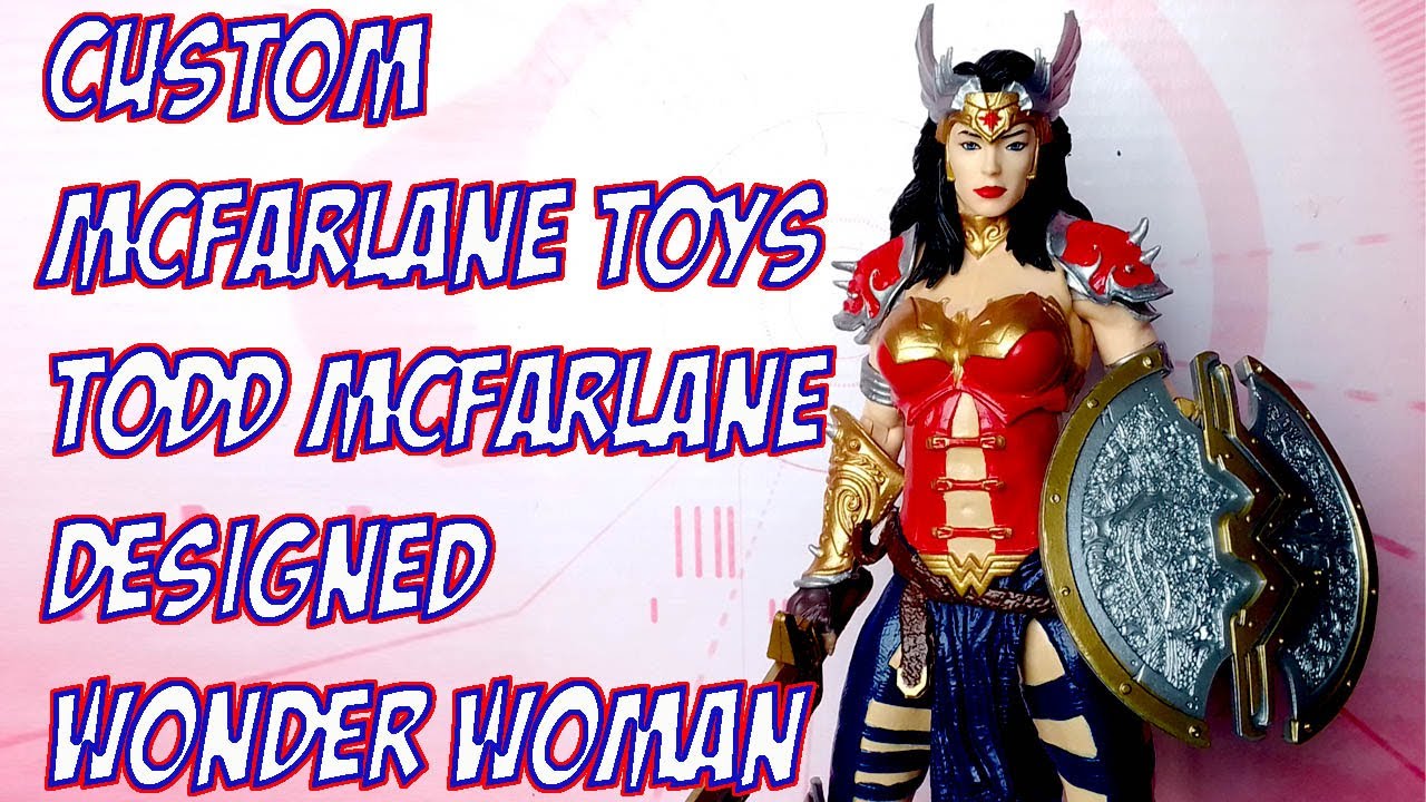 Custom Showcase Ep. CS021 | Custom McFarlane DC Multiverse Wonder Woman designed by Todd McFarlane