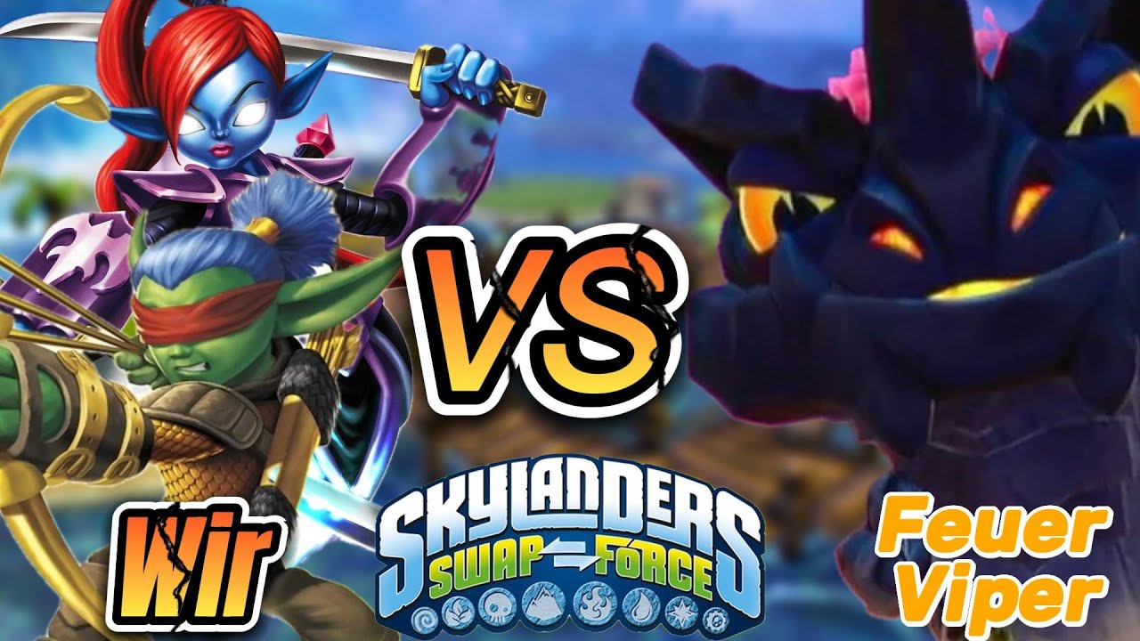 DIESER STREAM geht so lange bis die Feuer Viper uns BRICHT  - LIVE Skylanders Swap Force Together