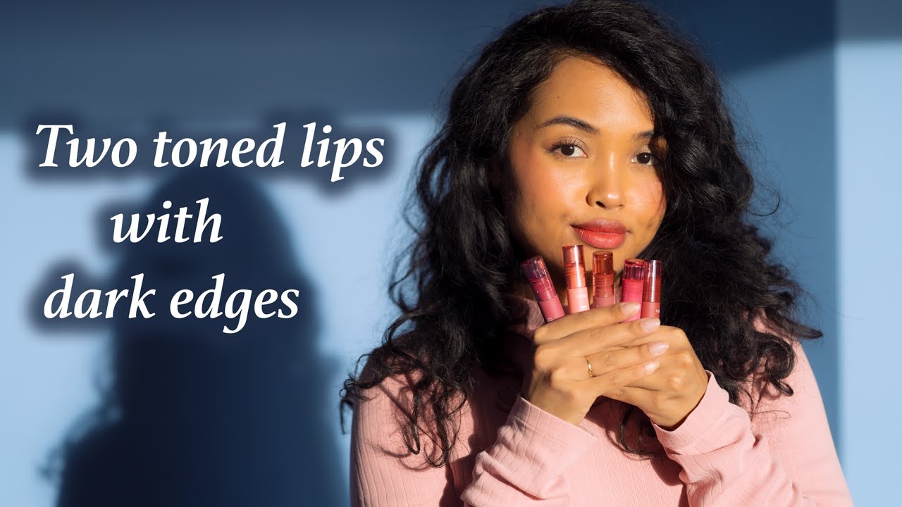 Etude Fixing Lip Tint Swatches | Dark Skin, Dark Lips | Olive skin tone | Natural Daylight