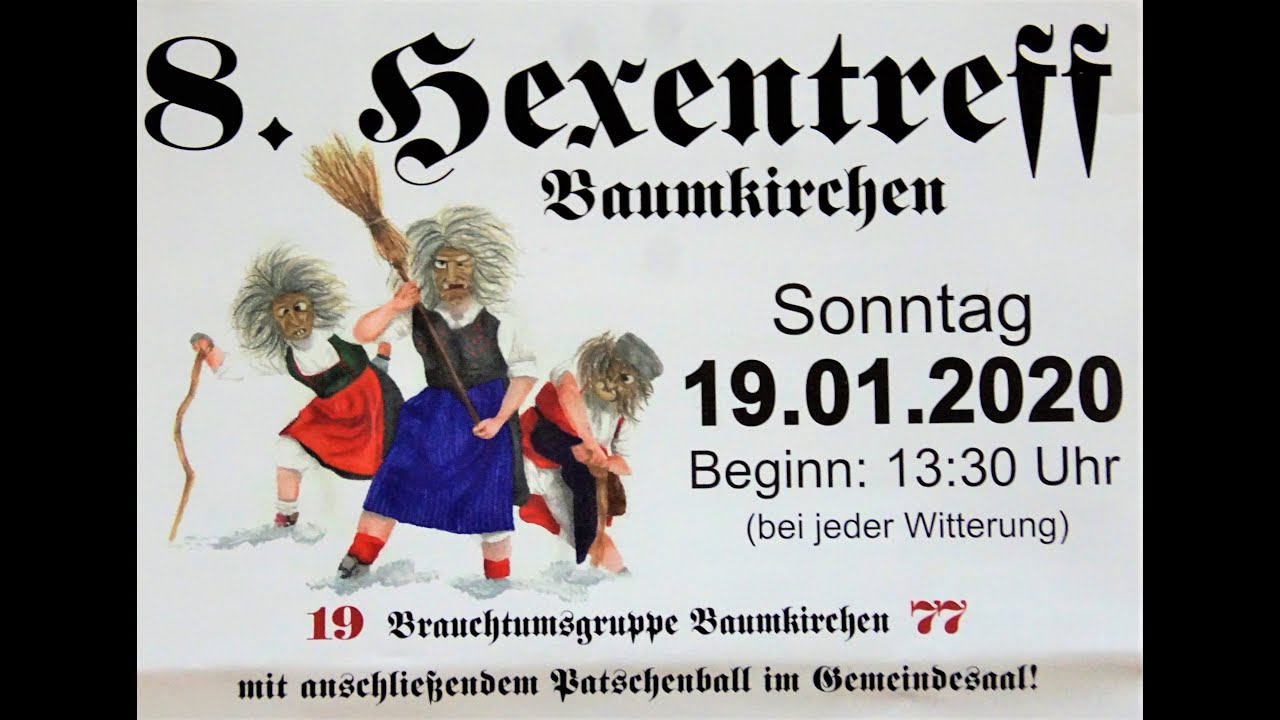8. Hexentreff der Brauchtumsgruppe Baumkirchen 2020