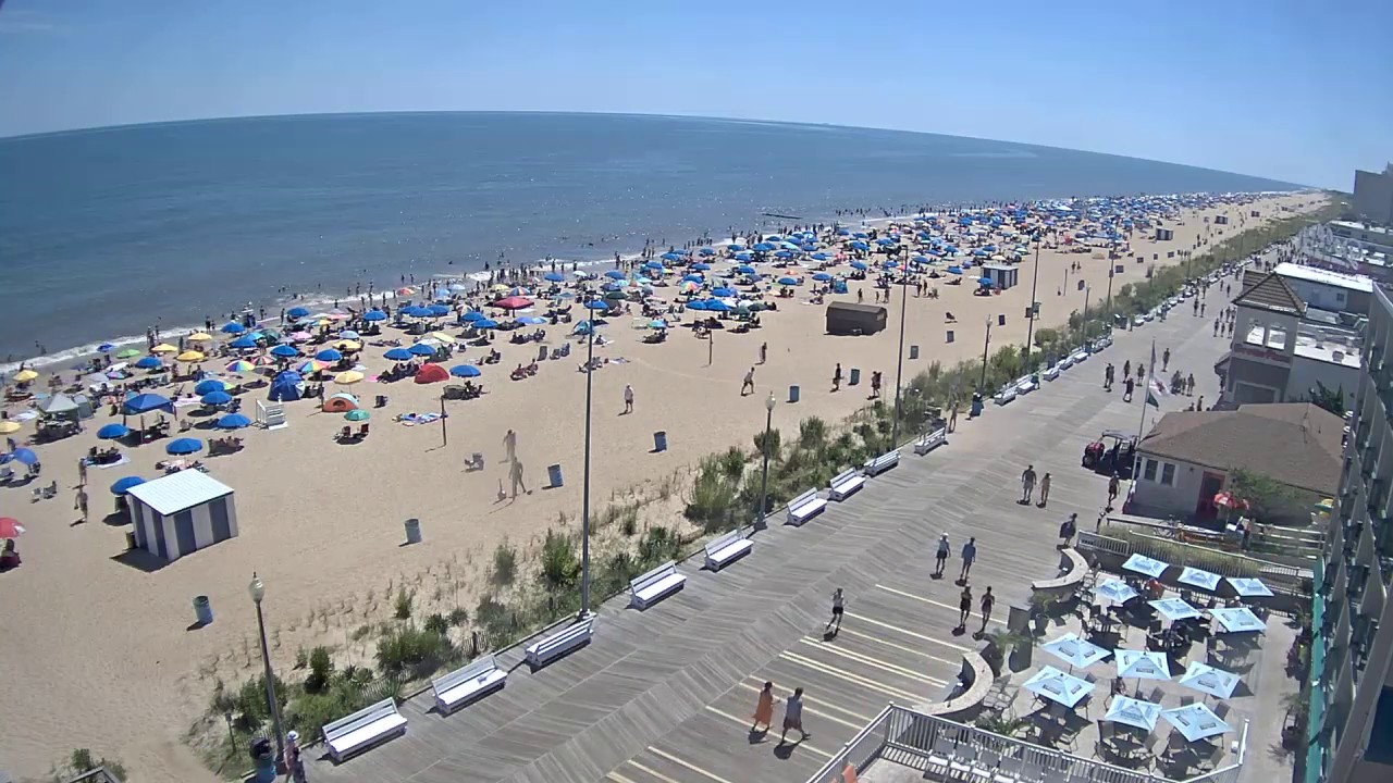 Rehoboth Beach Boardwalk Webcam Highlights