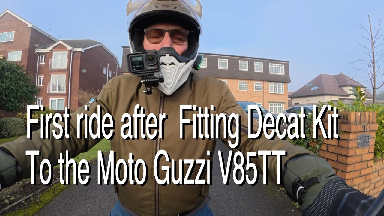 Road testing the V85TT after fitting Decat Exhaust kit!
