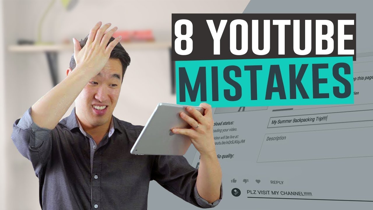 8 Mistakes to Avoid as a New YouTuber