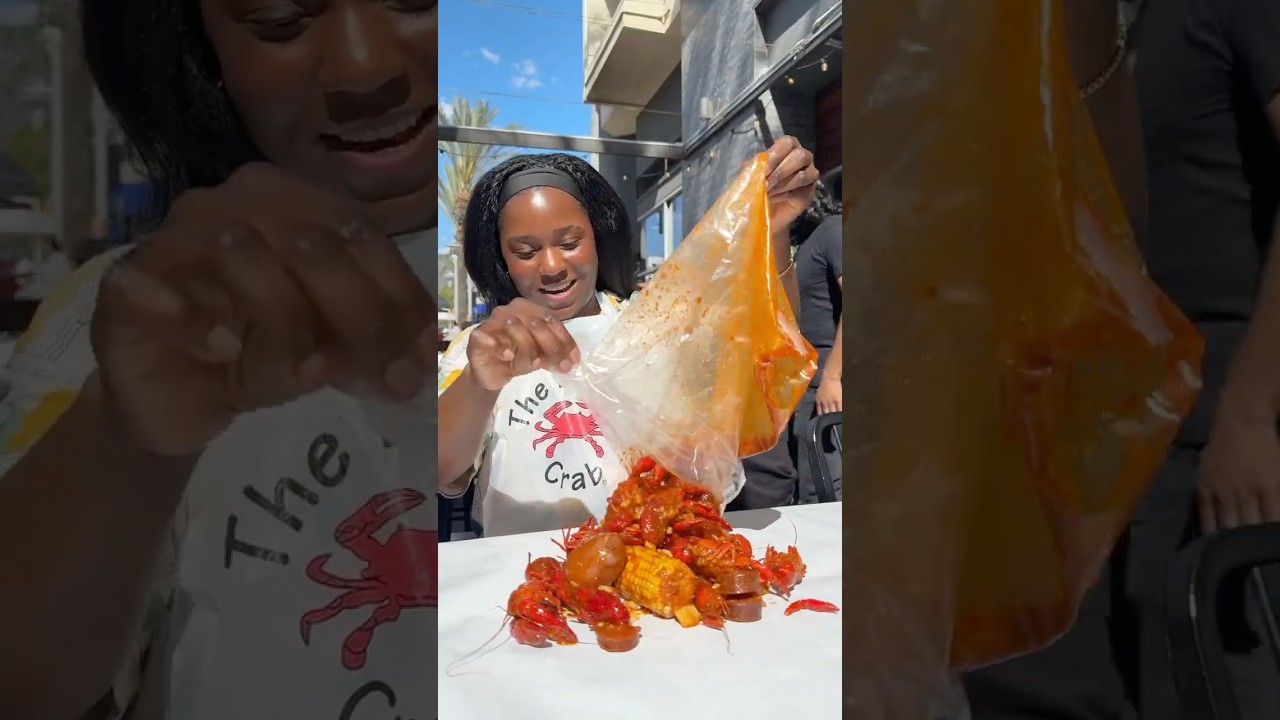 I ate a Crawfish Boil in Los Angeles for the first time and&hellip;