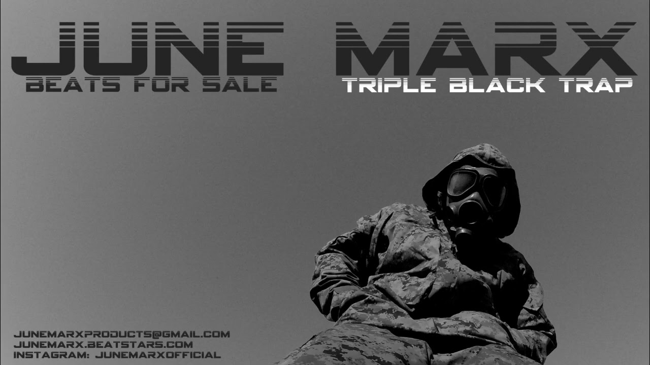 Beats For Sale-Triple Black Trap