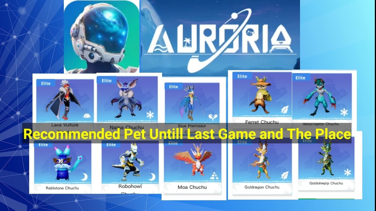 Recomended Chuchu Untill Late Game and The Place Auroria a Playful Journey || English and Indonesia