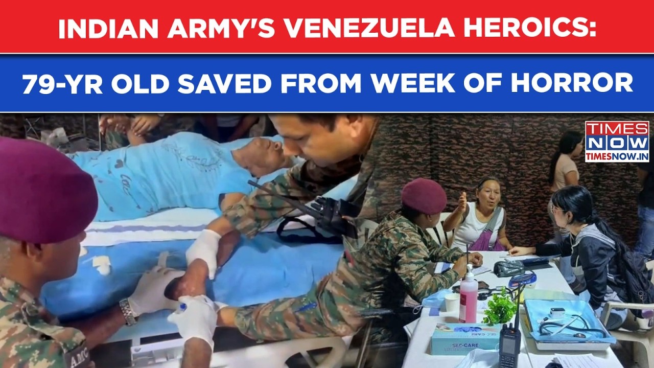 Indian Army Rescues 79-Yr Old: Heart-Warming Venezuela Video After Week Of Horror| Operation Amistad