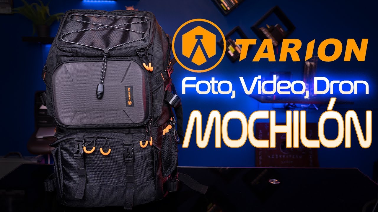 Mochila🎒 FOTO, VIDEO, DRON ⥏Tarion⥑ Review y comparativa.