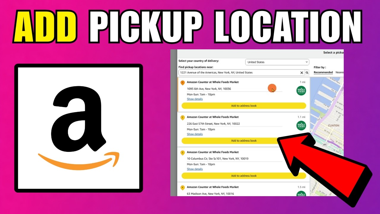 How To Add A Preferred Amazon Pickup Location To Your Address Book (2026) (Complete Guide)