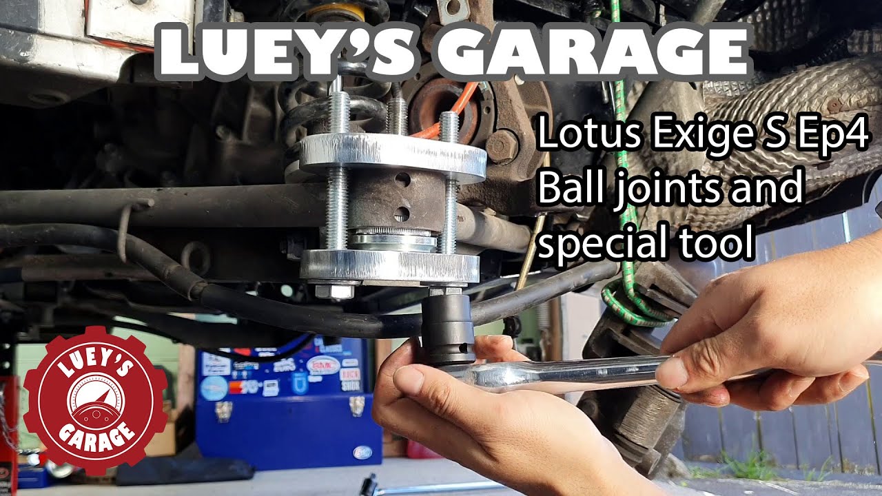 Lotus Exige S Episode 4 - Ball joints and special EliseParts tool