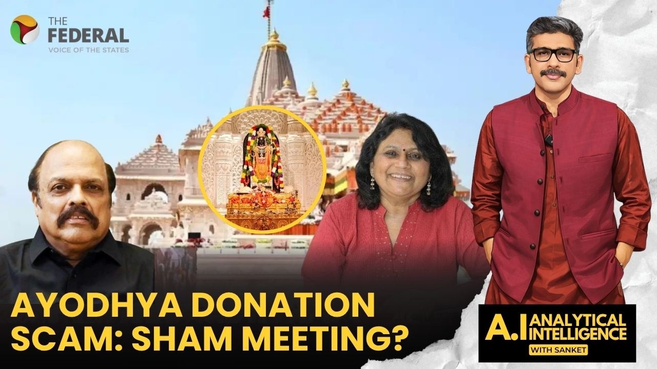 Cosmetic Action In Manicured Meeting: Ayodhya Donation Scam Cover Up? AI With Sanket