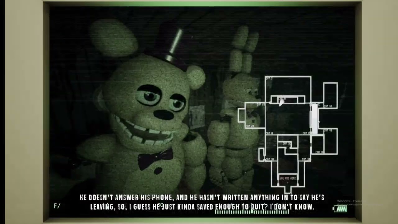 Maalesef Bu Oyun TNAF Those Nigths At Fredbears