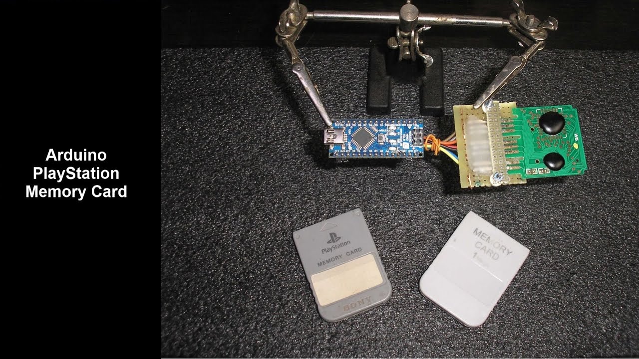 Arduino - PlayStation Memory Card