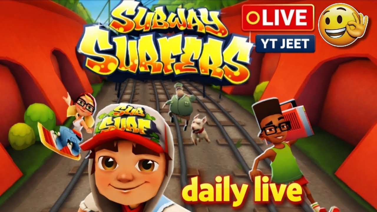 🔴 live Subway surfers  world 🌎 no 1 score 🏃🚀  4k tranding #live #tranding #short