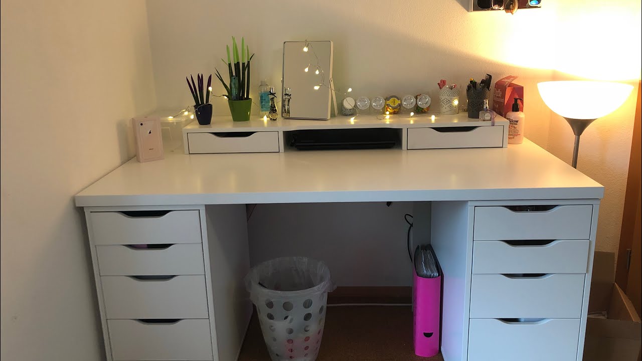 Ikea Schminktisch mit viel Raum selbst zusammenstellen