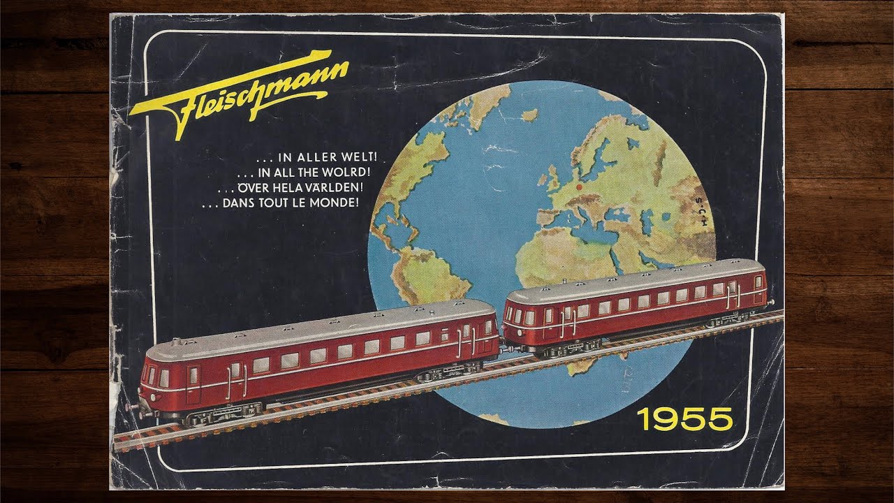 Fleischmann Katalog 1955 – Modellbahn, Modelleisenbahn