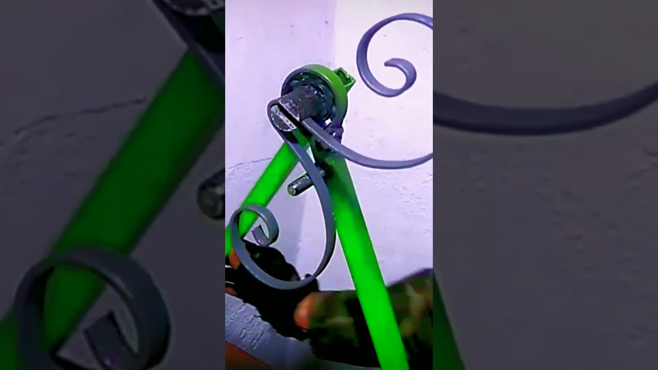 Flat bar bending #shorts