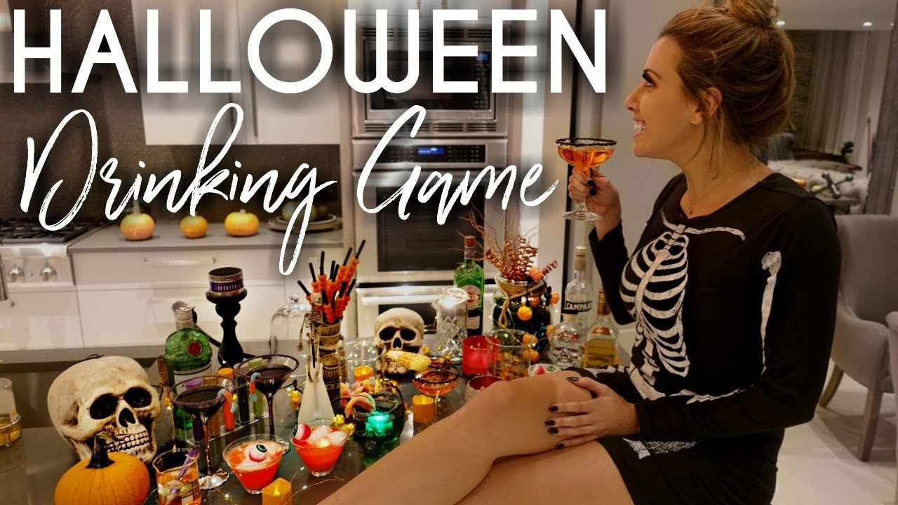 Halloween Drinking Game | Spooky Cocktail Recipes