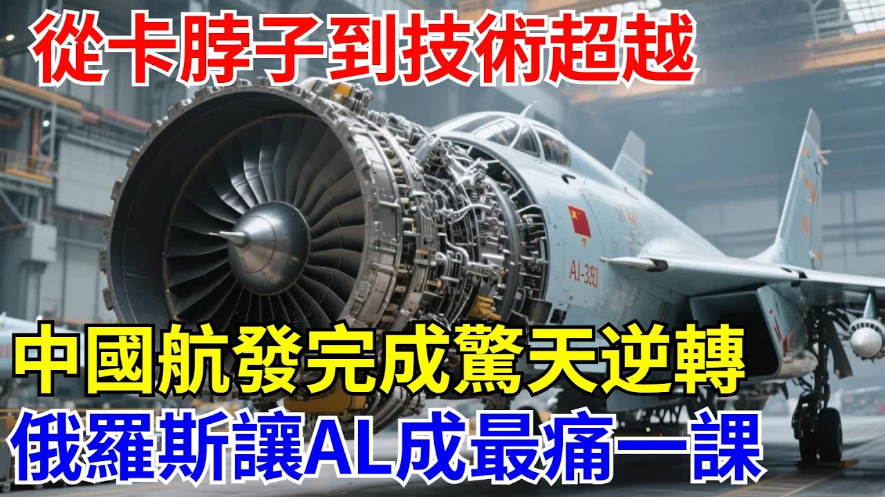 從卡脖子到技術超越，中國航發完成驚天逆轉，俄羅斯轉讓AL-31F成最痛壹課！【長城智造】#中國#科技#制造#航空#零件#飛機